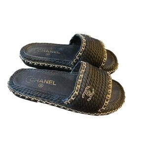 CC Rope + Gold Chain Slides EU 37